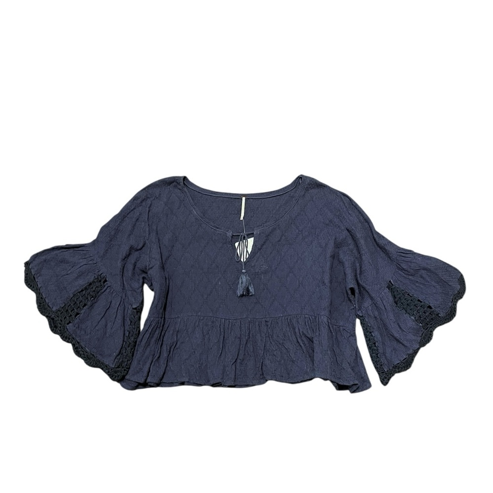 Free People Sweet Talker Cropped Blouse NWT